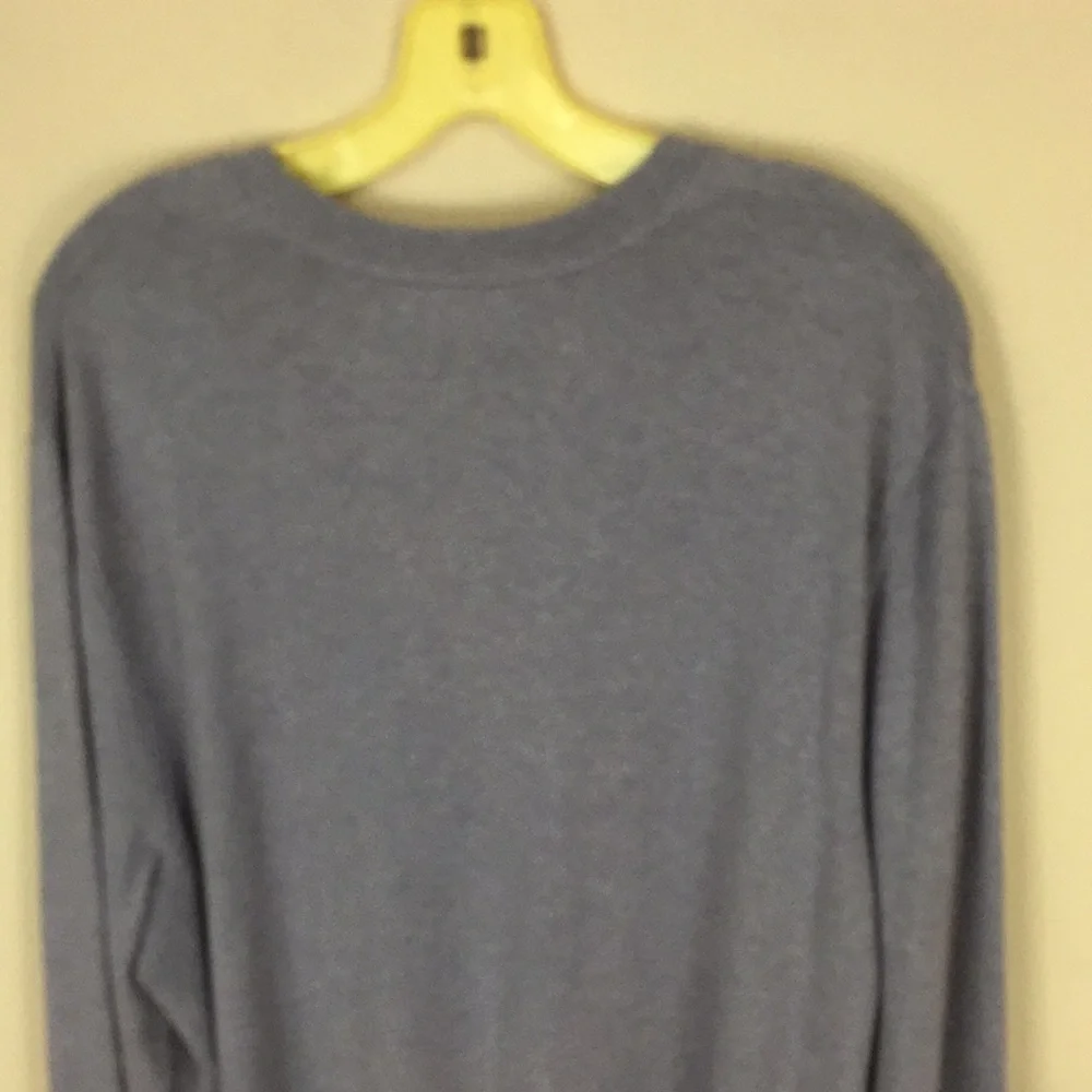 Banana Republic Gray Cotton Cashmere Sweater Size XL